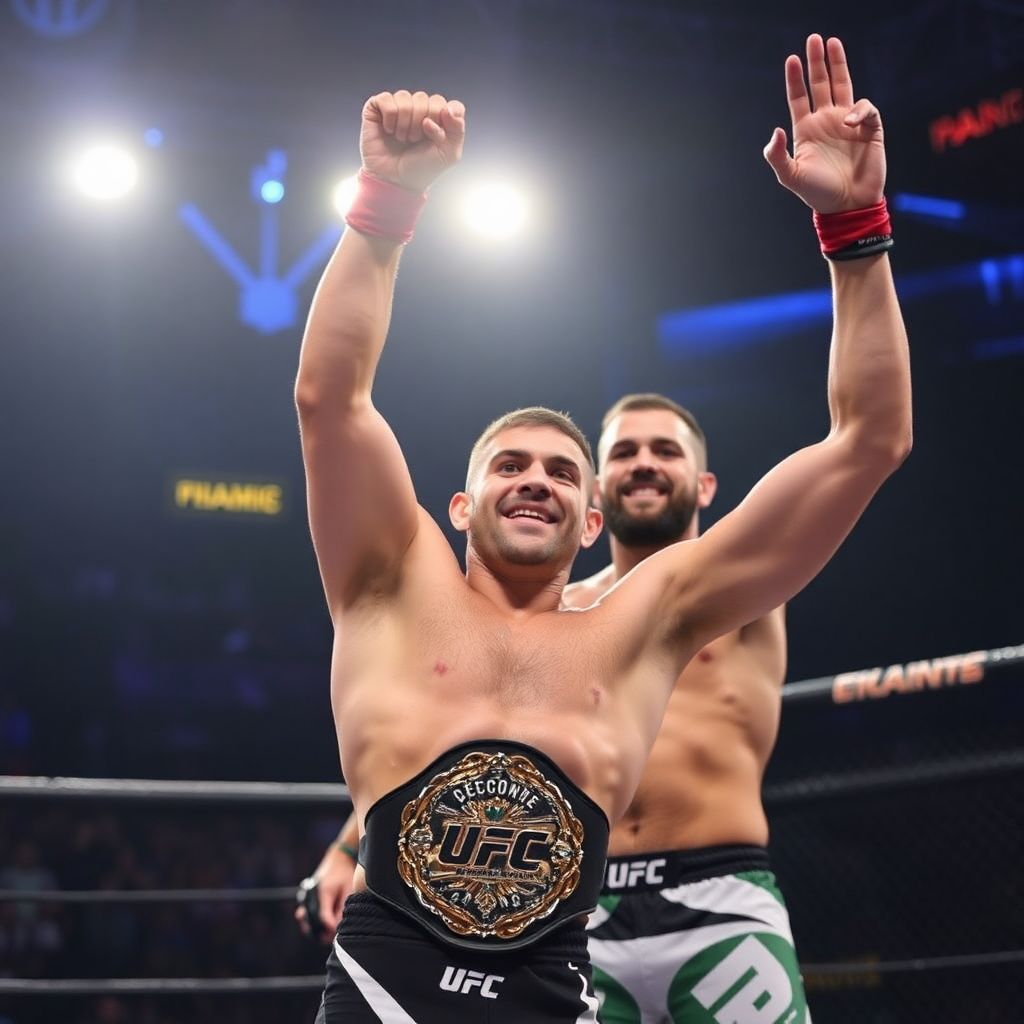 Ufc 327: Карлос Ульберг нокаутировал Иржи Прохазку и стал чемпионом полутяжелого веса