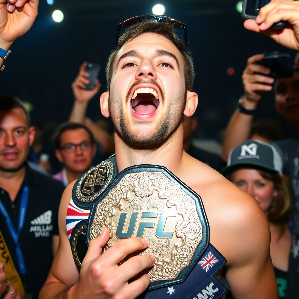 Чемпион Ufc Карлос Ульберг не может найти чемпионский пояс после празднования в Майами