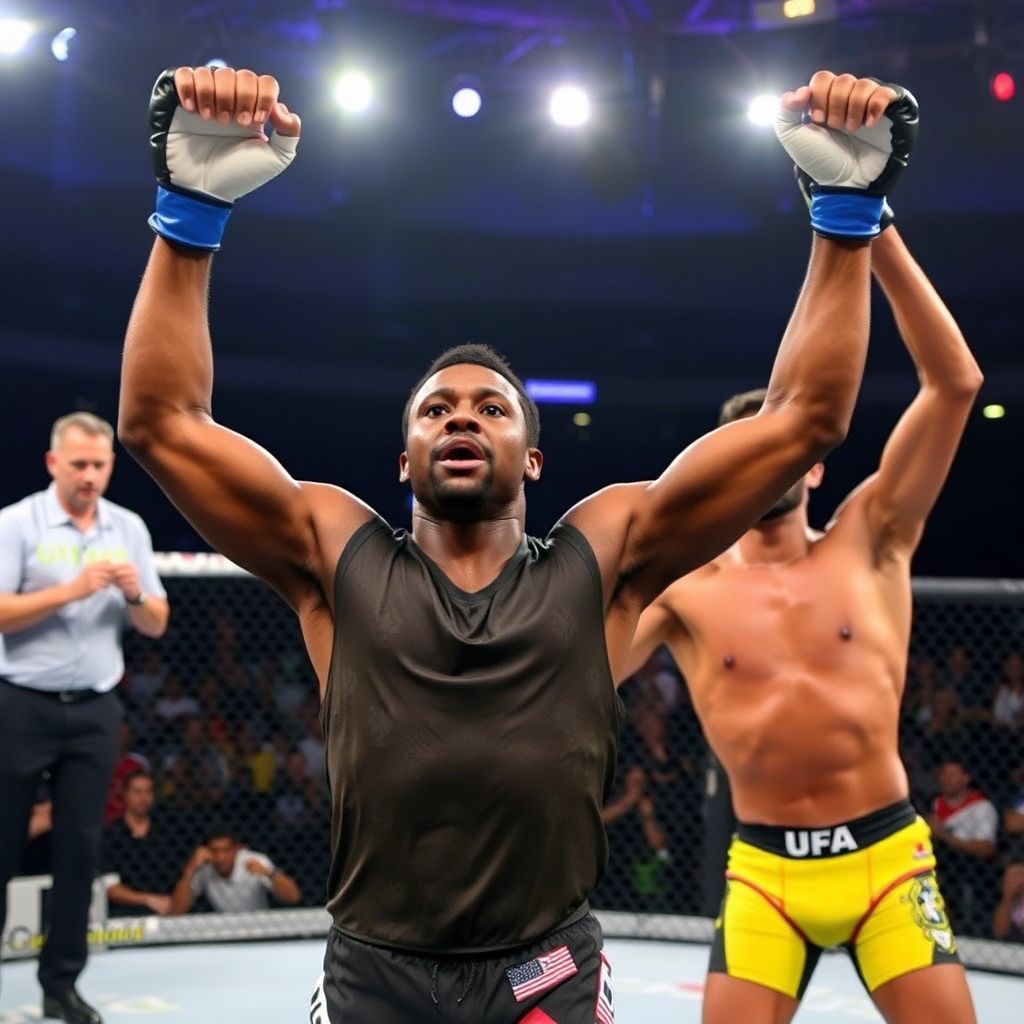 Ufc freedom 250: Сирил Ган нокаутировал Алекса Перейру и взял временный пояс в тяжёлом весе