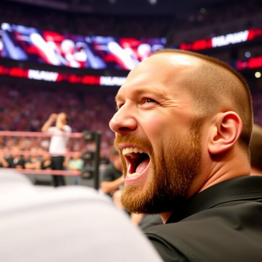 Видео: Джейсон Стэйтем посетил Wwe raw в Лондоне на O2 Арене