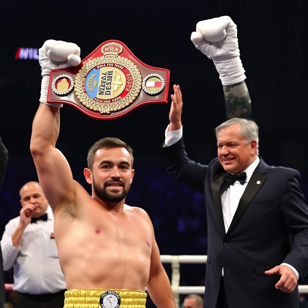 Мурат Гассиев стал полноценным чемпионом мира Wba в тяжелом весе перед боем с Тони Йока