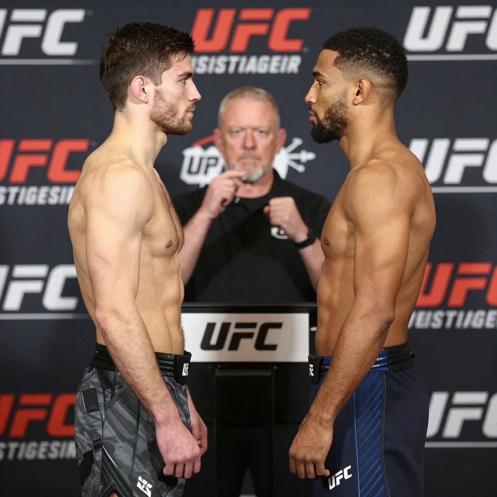 Джошуа Ван и Александр Пантожа показали одинаковый вес перед Ufc 331